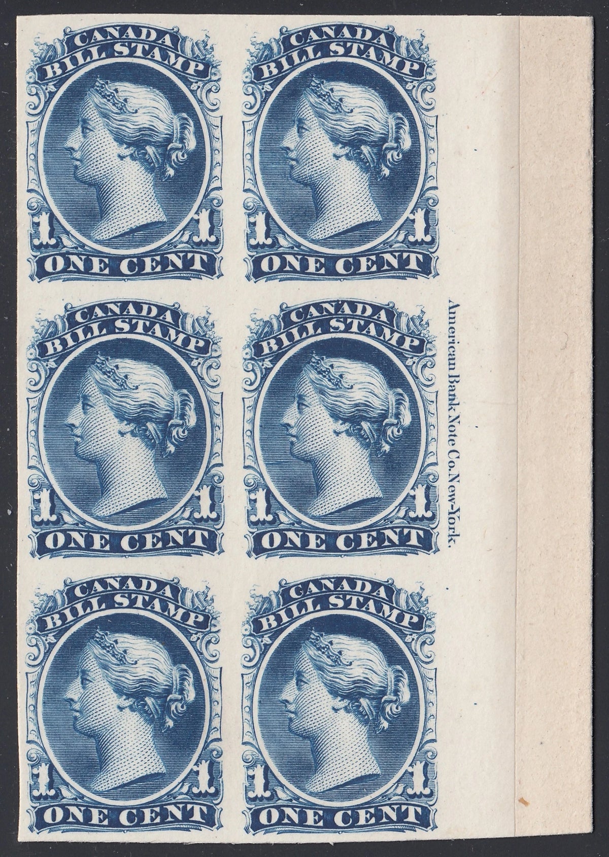 0018FB2107 - FB18 - Trial Colour Plate Proof Block