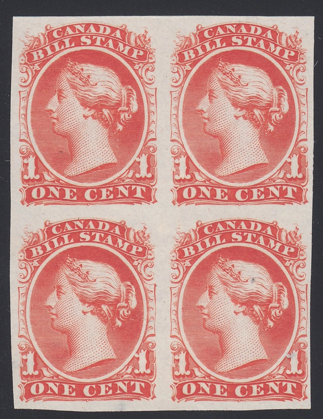 0018FB2107 - FB18 - Trial Colour Plate Proof Block