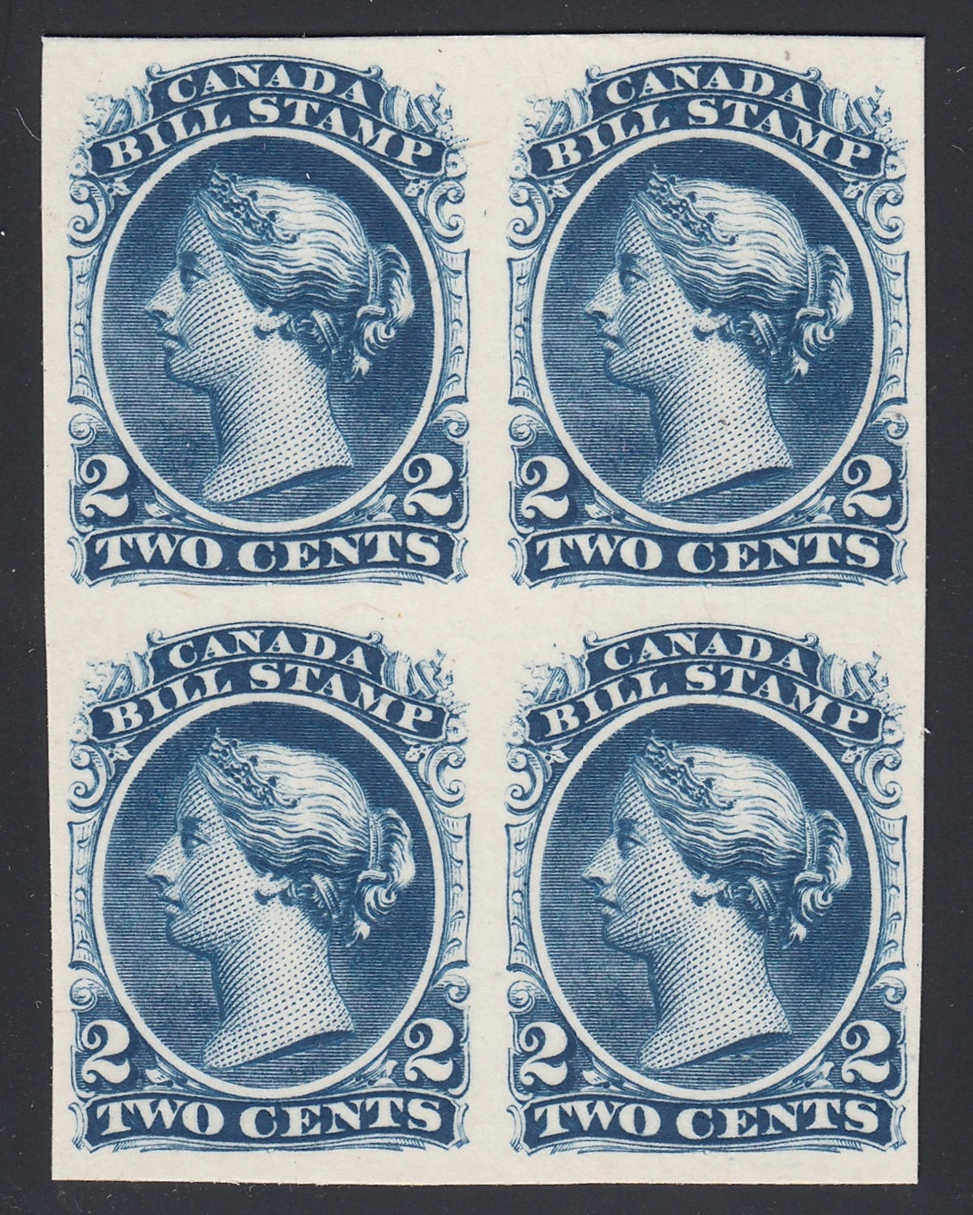 0019FB2107 - FB19 - Trial Colour Plate Proof Block