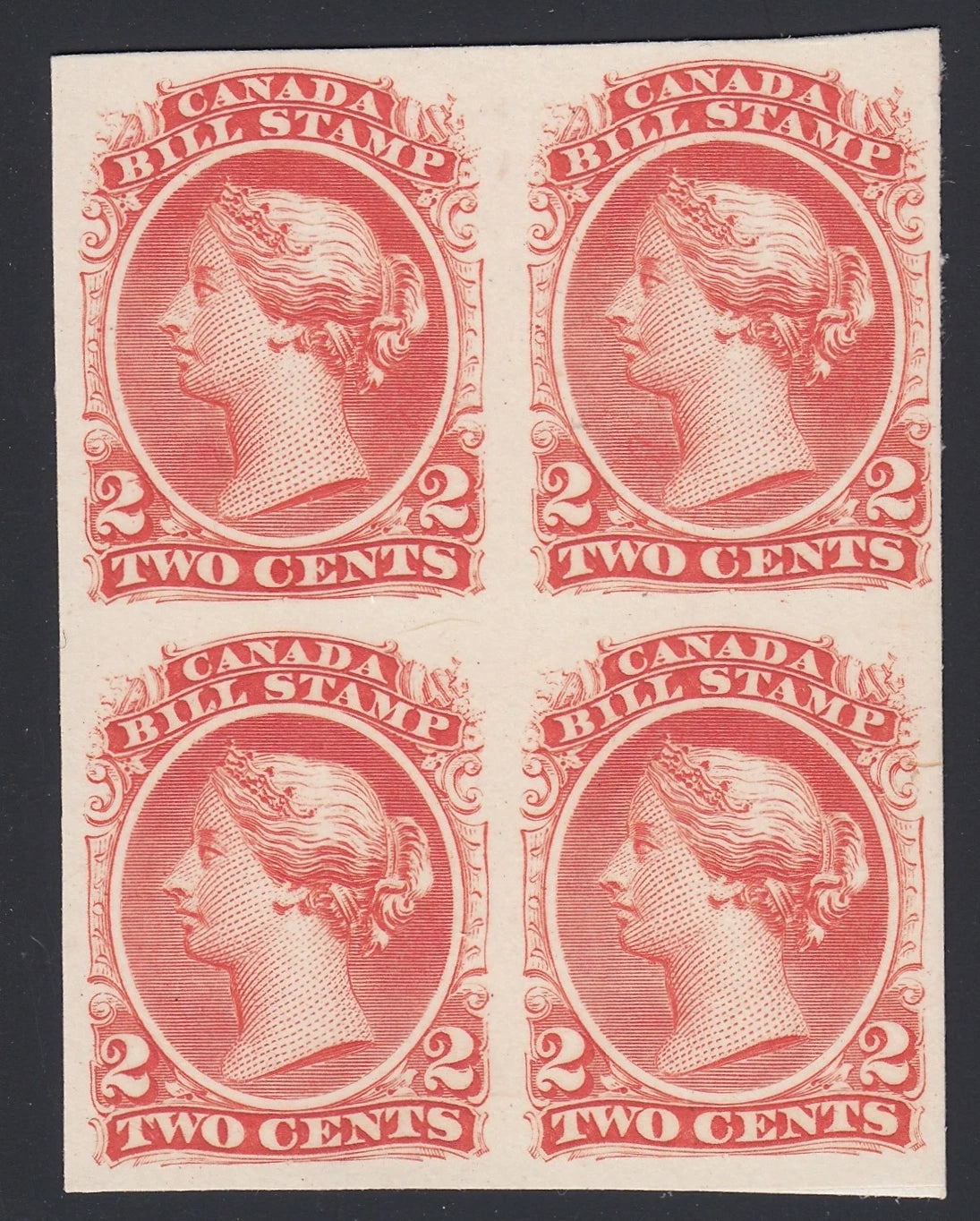 0019FB2107 - FB19 - Trial Colour Plate Proof Block