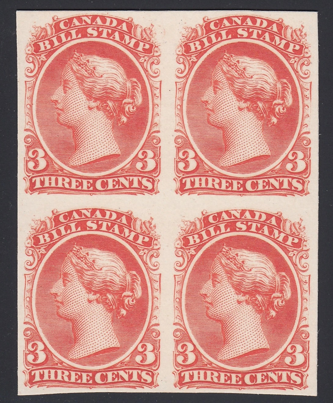 0020FB2107 - FB20 - Trial Colour Plate Proof Block