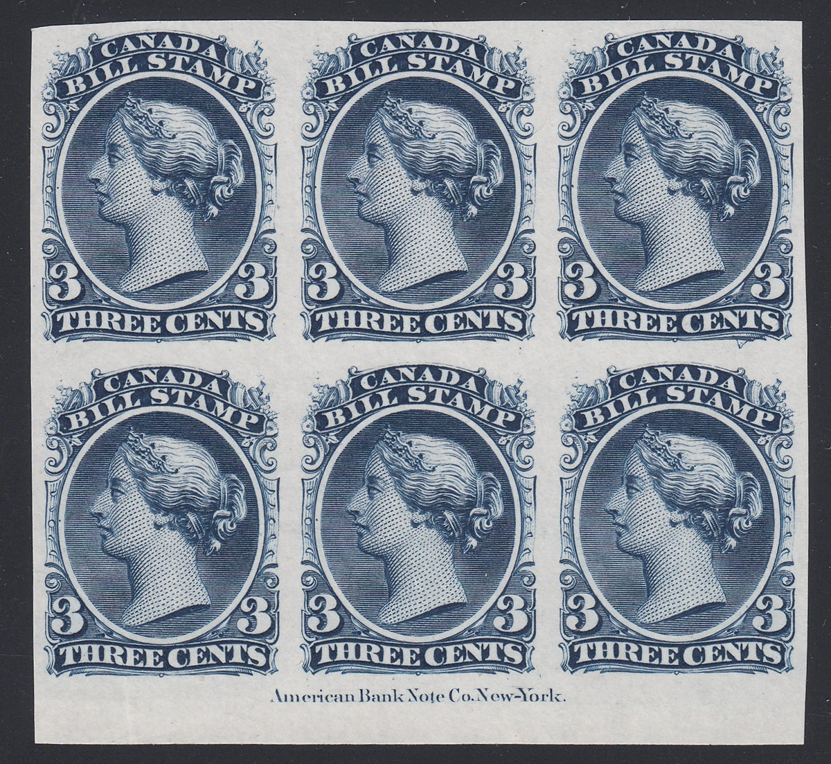 0020FB2107 - FB20 - Trial Colour Plate Proof Block