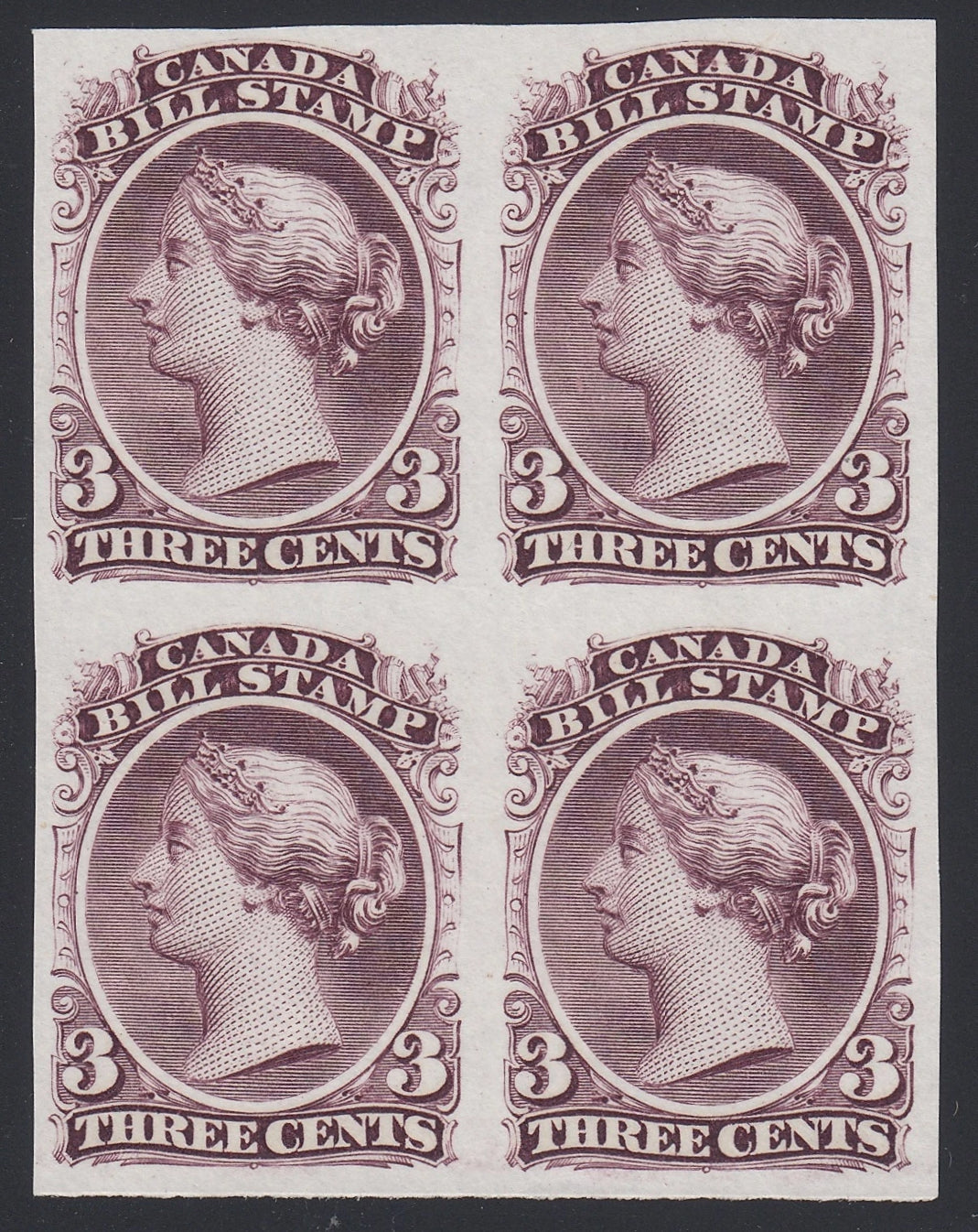 0020FB2107 - FB20 - Trial Colour Plate Proof Block