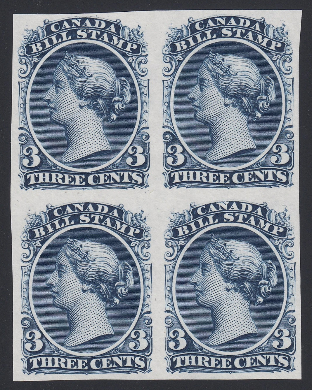 0020FB2107 - FB20 - Trial Colour Plate Proof Block