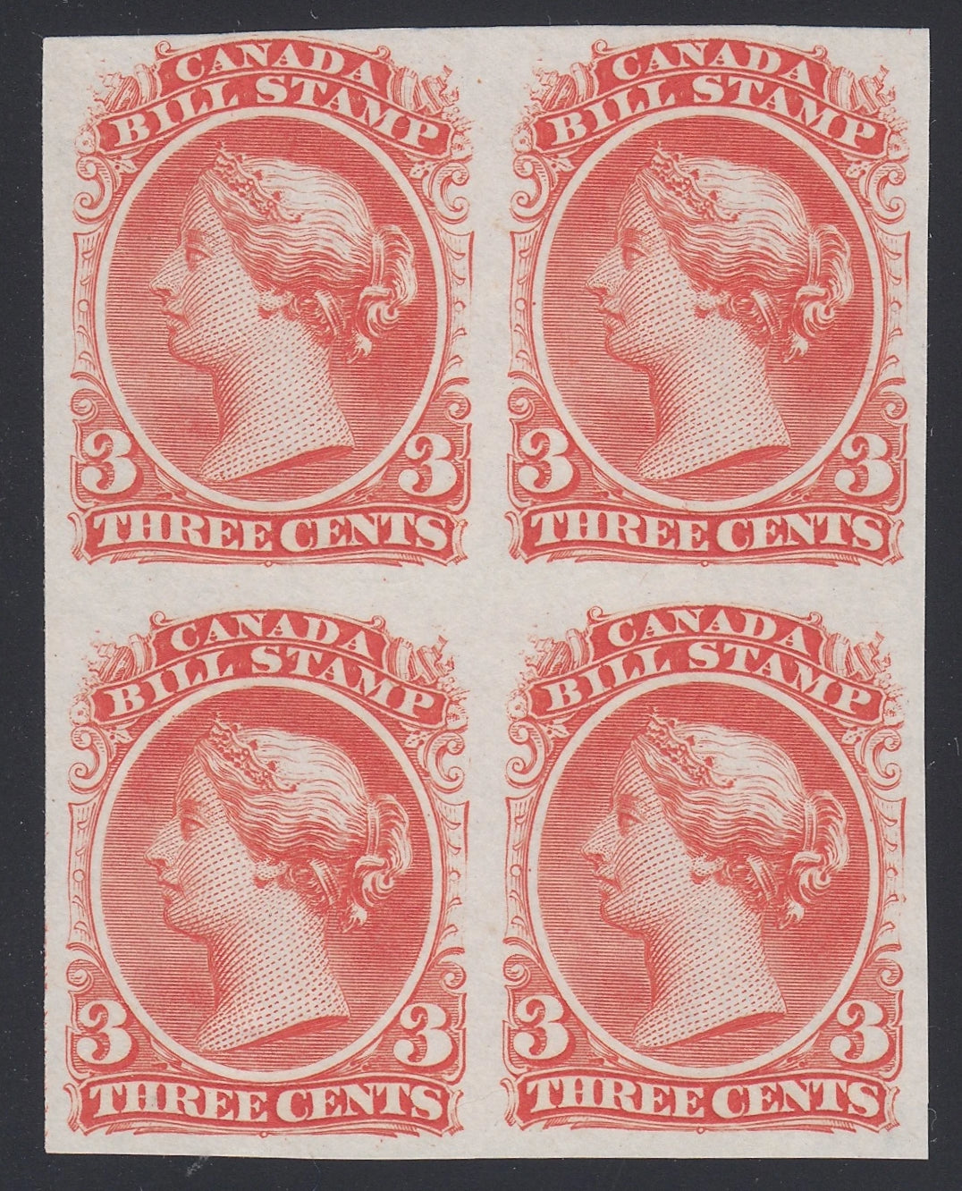 0020FB2107 - FB20 - Trial Colour Plate Proof Block