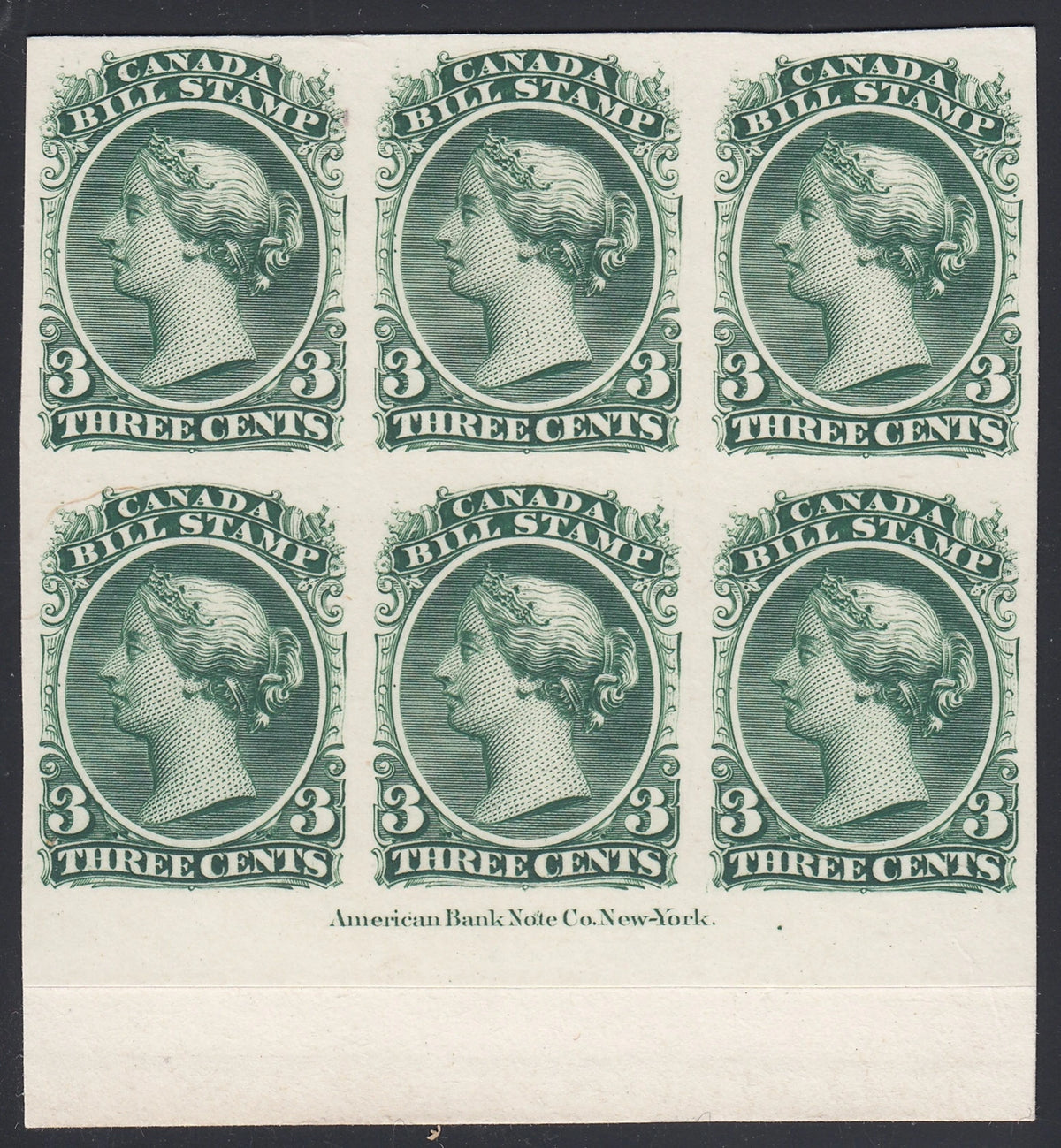 0020FB2107 - FB20 - Trial Colour Plate Proof Block