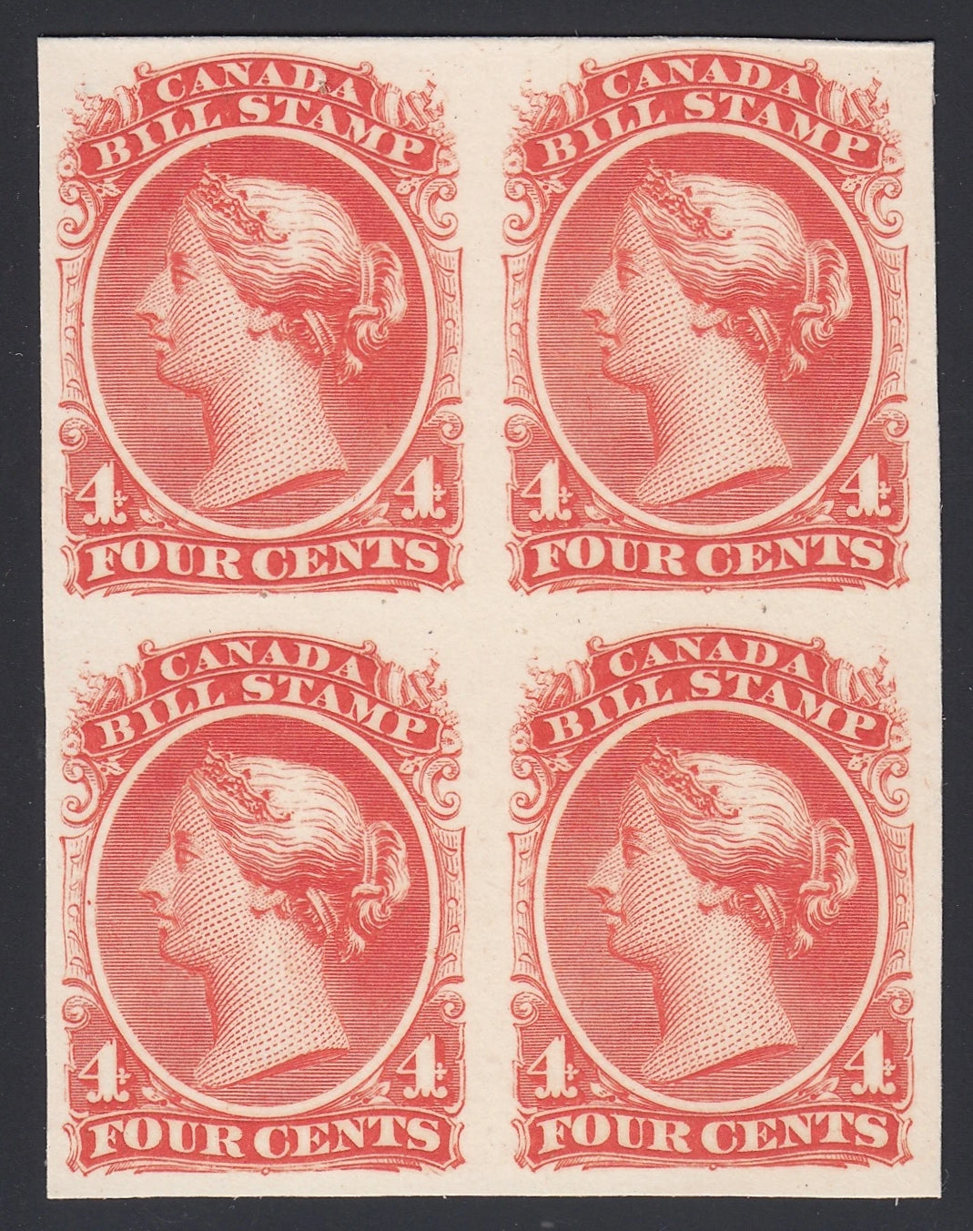 0021FB2107 - FB21 - Trial Colour Plate Proof Block