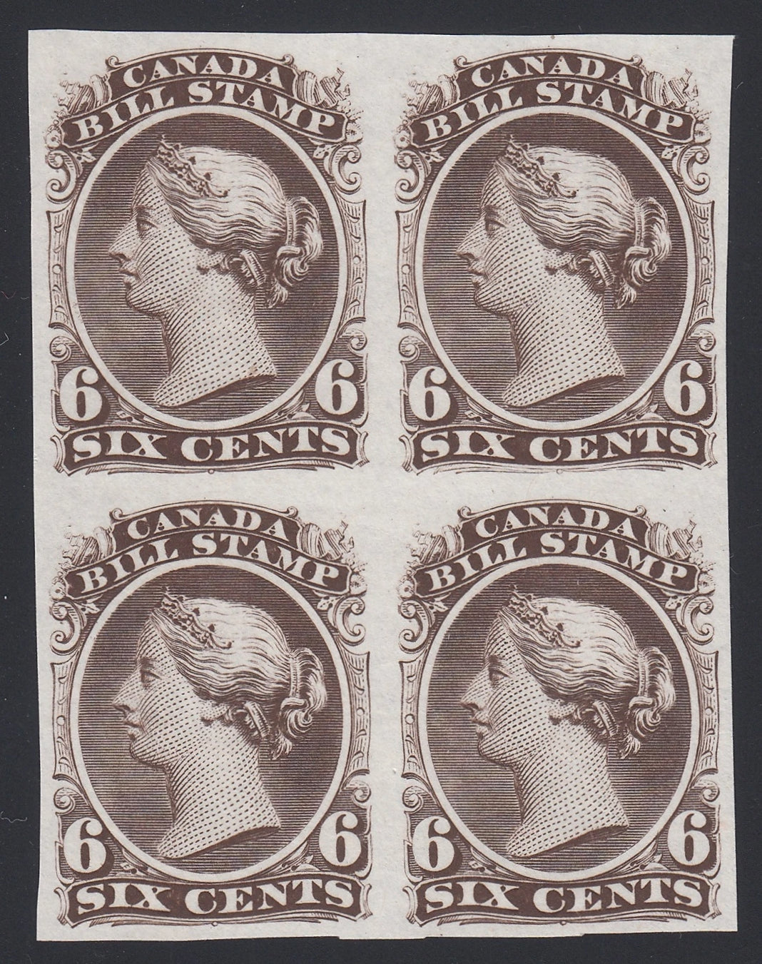 0023FB2107 - FB23 - Trial Colour Plate Proof Block