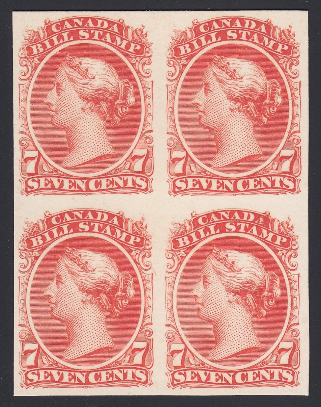 0024FB2107 - FB24 - Trial Colour Plate Proof Block