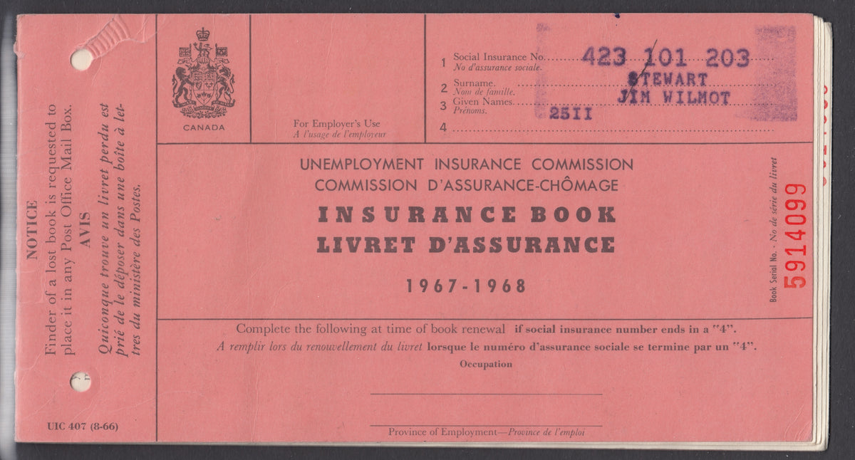 0041FU2110 - FU41//82 - Insurance Book