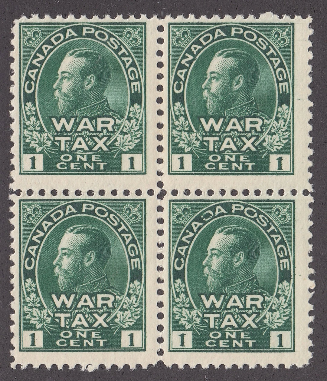 0157CA2104 - Canada MR1 - Mint Block of 4