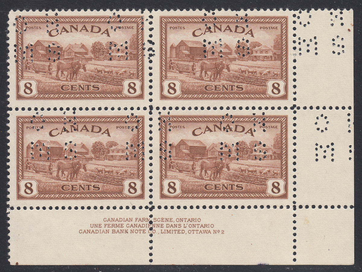 0324CA2104 - Canada O268 - Mint Plate Block