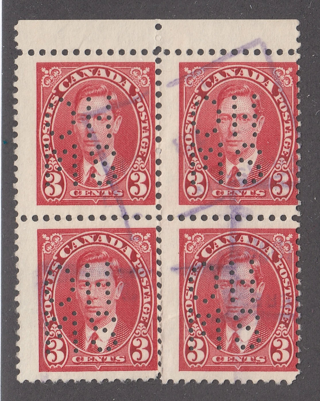 0260CA2104 - Canada OA233 &#39;A&#39; - Used Block