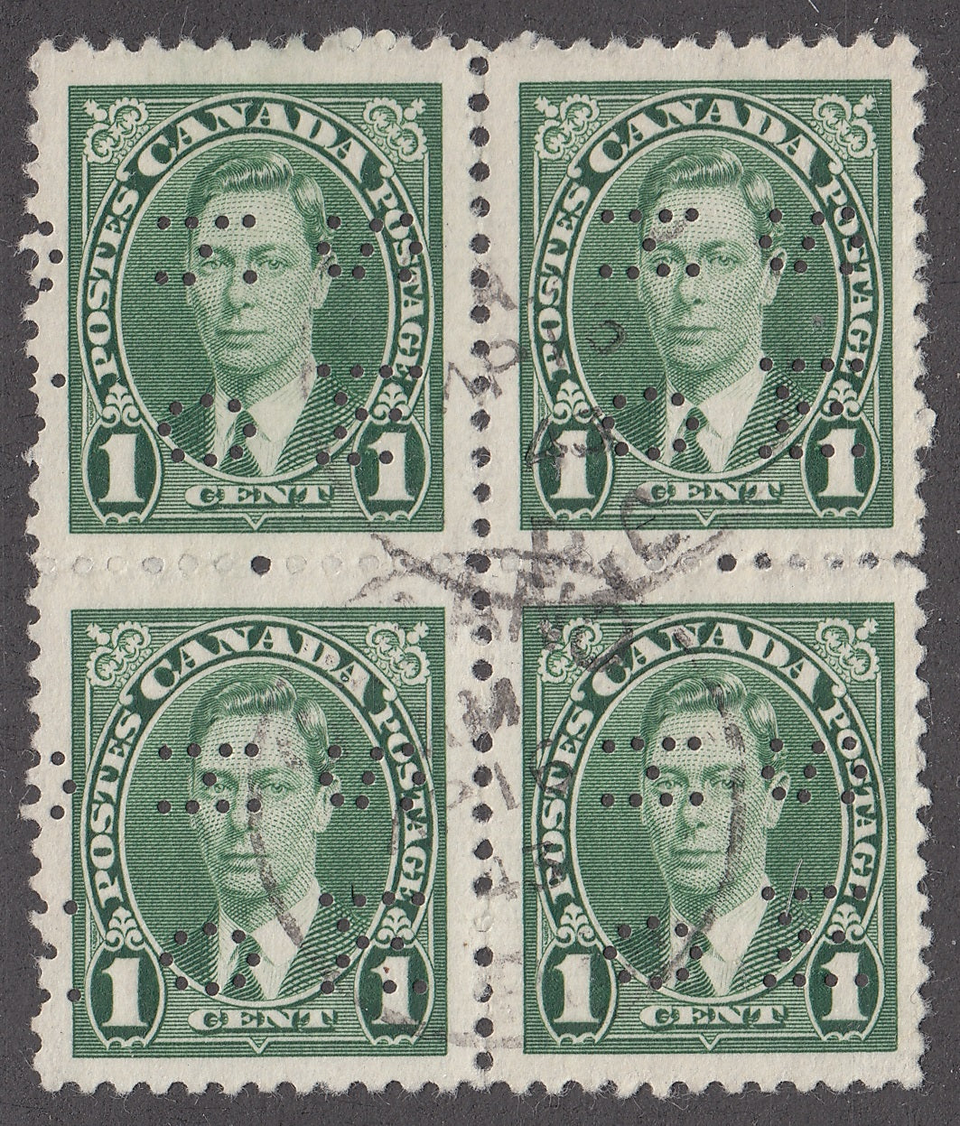 0293CA2106 - Canada O231 &#39;E&#39; - Used Block