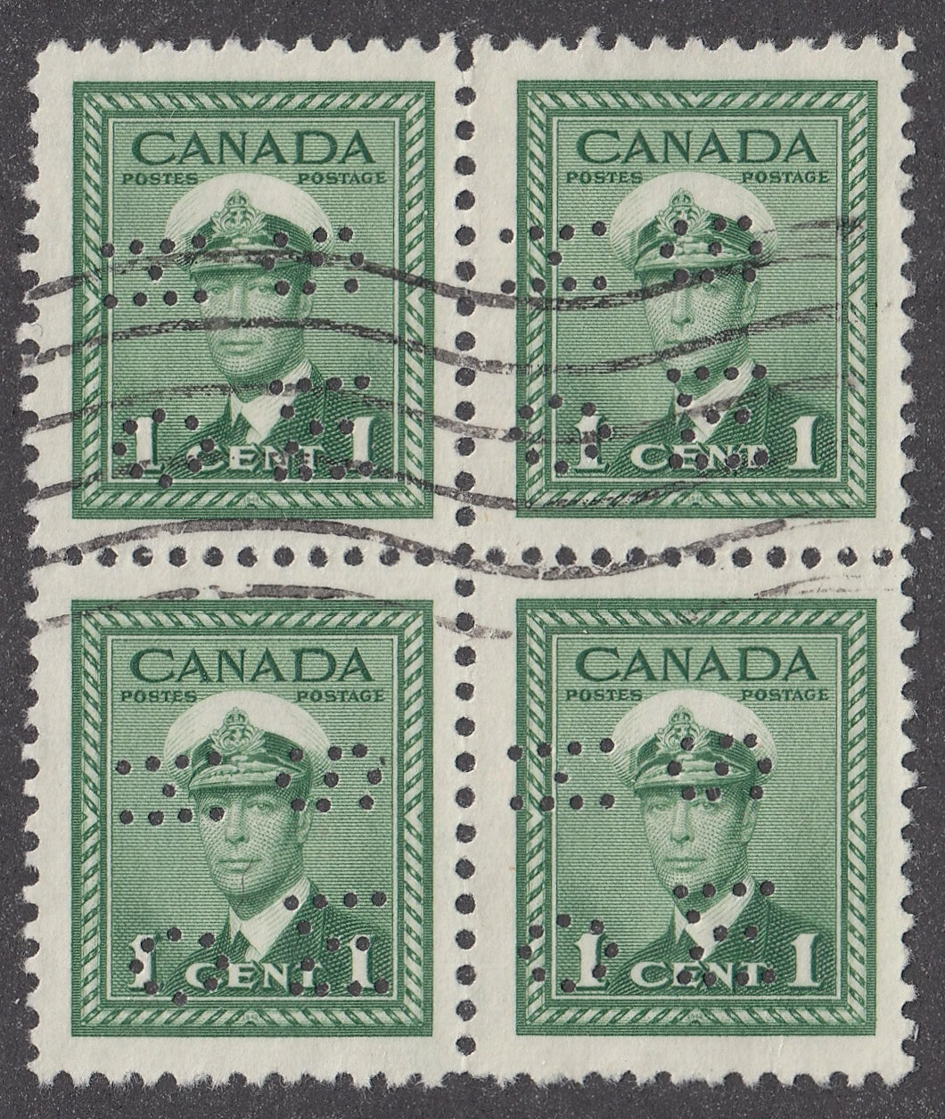 0310CA2106 - Canada O249 &#39;E&#39; - Used Block