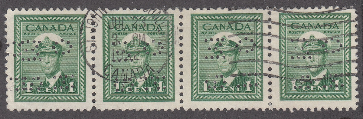 0310CA2106 - Canada O249 &#39;F&#39; - Used Strip