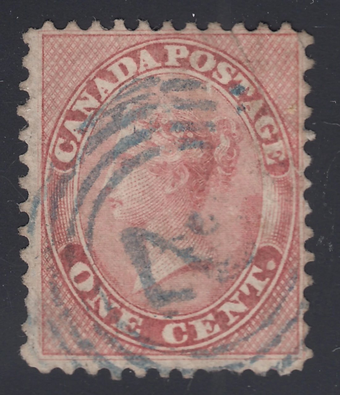 0014CA2112 - Canada #14x - Used, Major Re-Entry