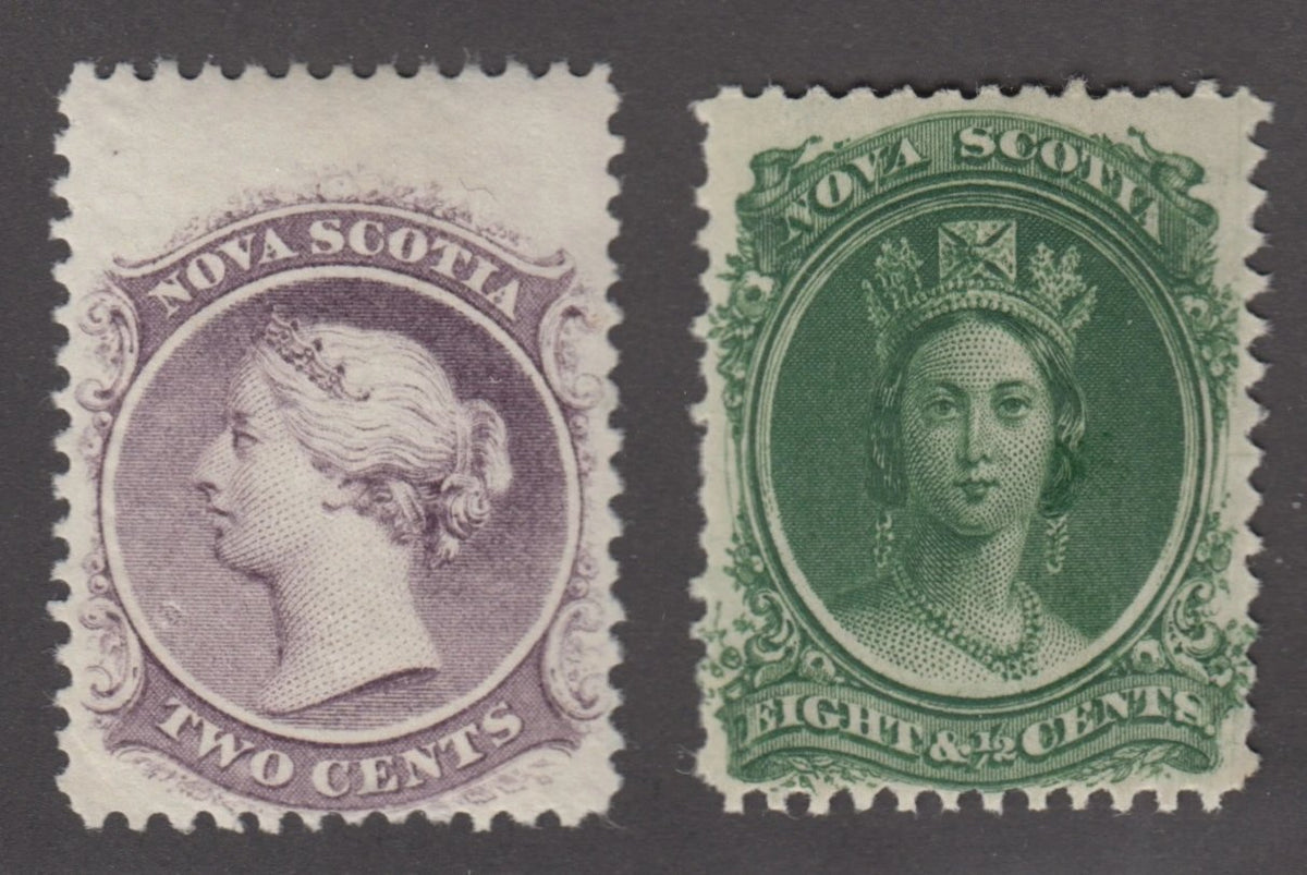 0009NS2112 - Nova Scotia #9, 11 - Mint