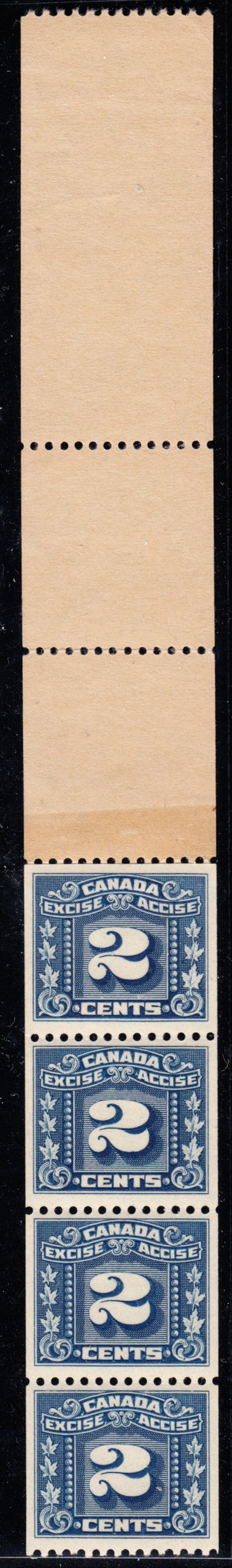 0095FX2204 - FX95, Mint Start Strip of 4