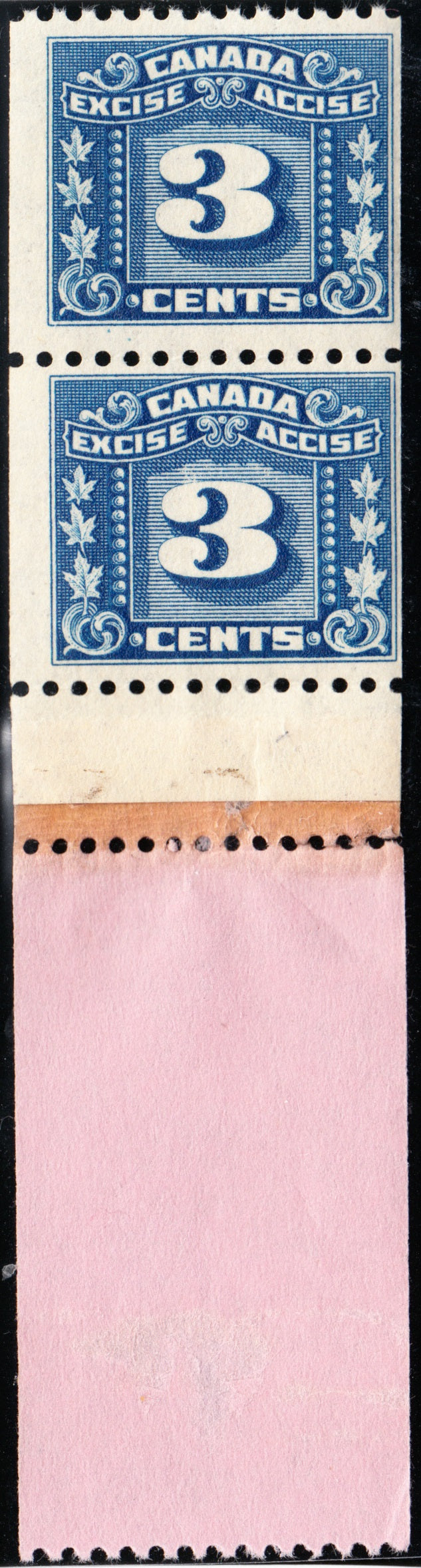 0096FX2204 - FX96a - Mint, End Strip of 2