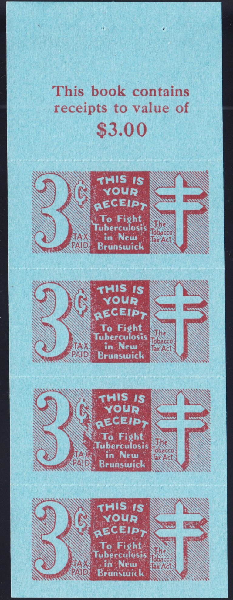 0069NB2204 - NBT9b - Uncancelled Booklet Pane