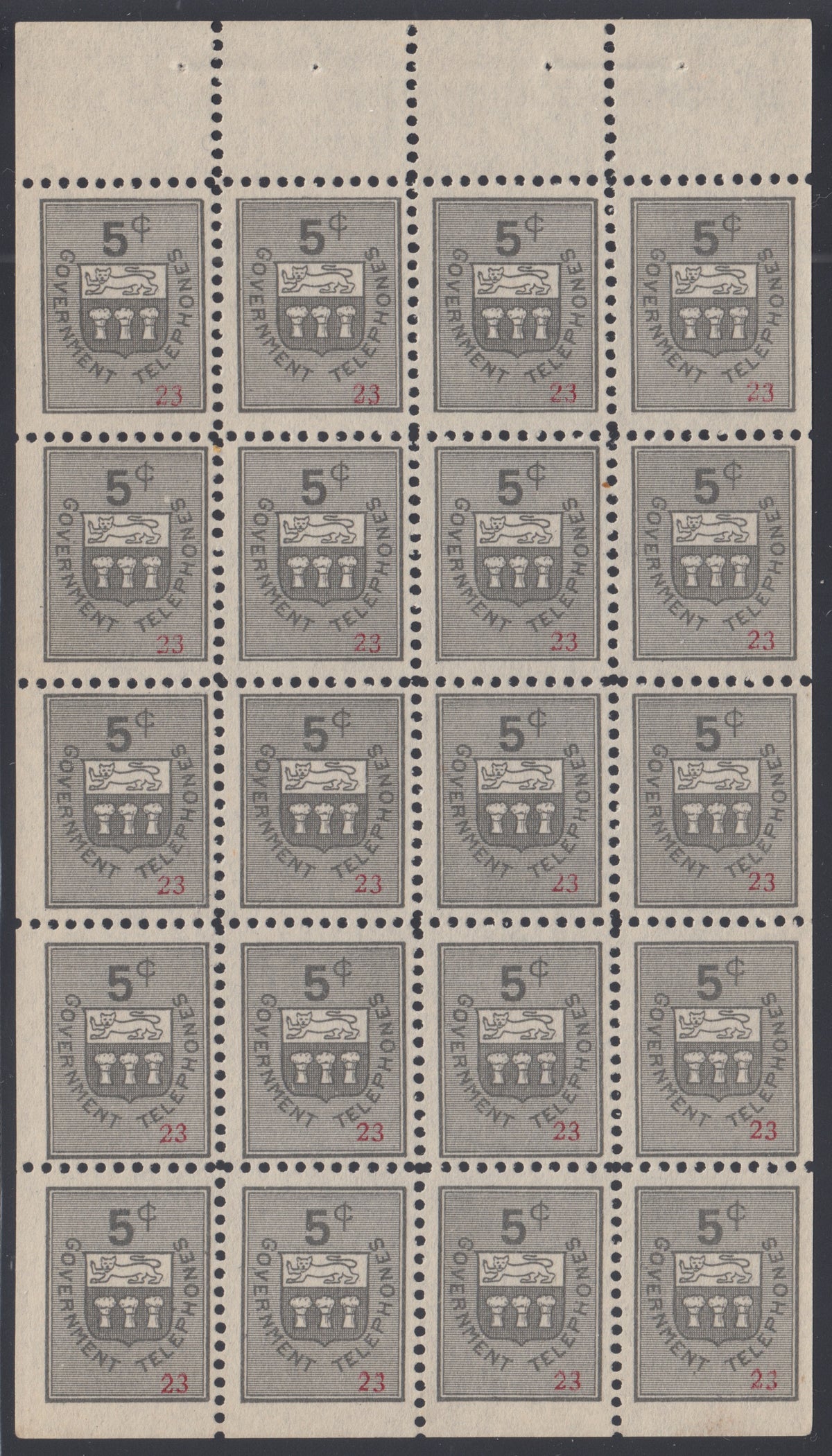 0118ST2204 - ST10c - Mint Booklet Pane