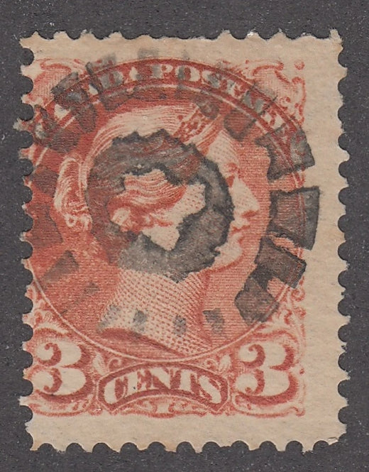 0041CA2105 - Canada #41  -  Fancy Cancel