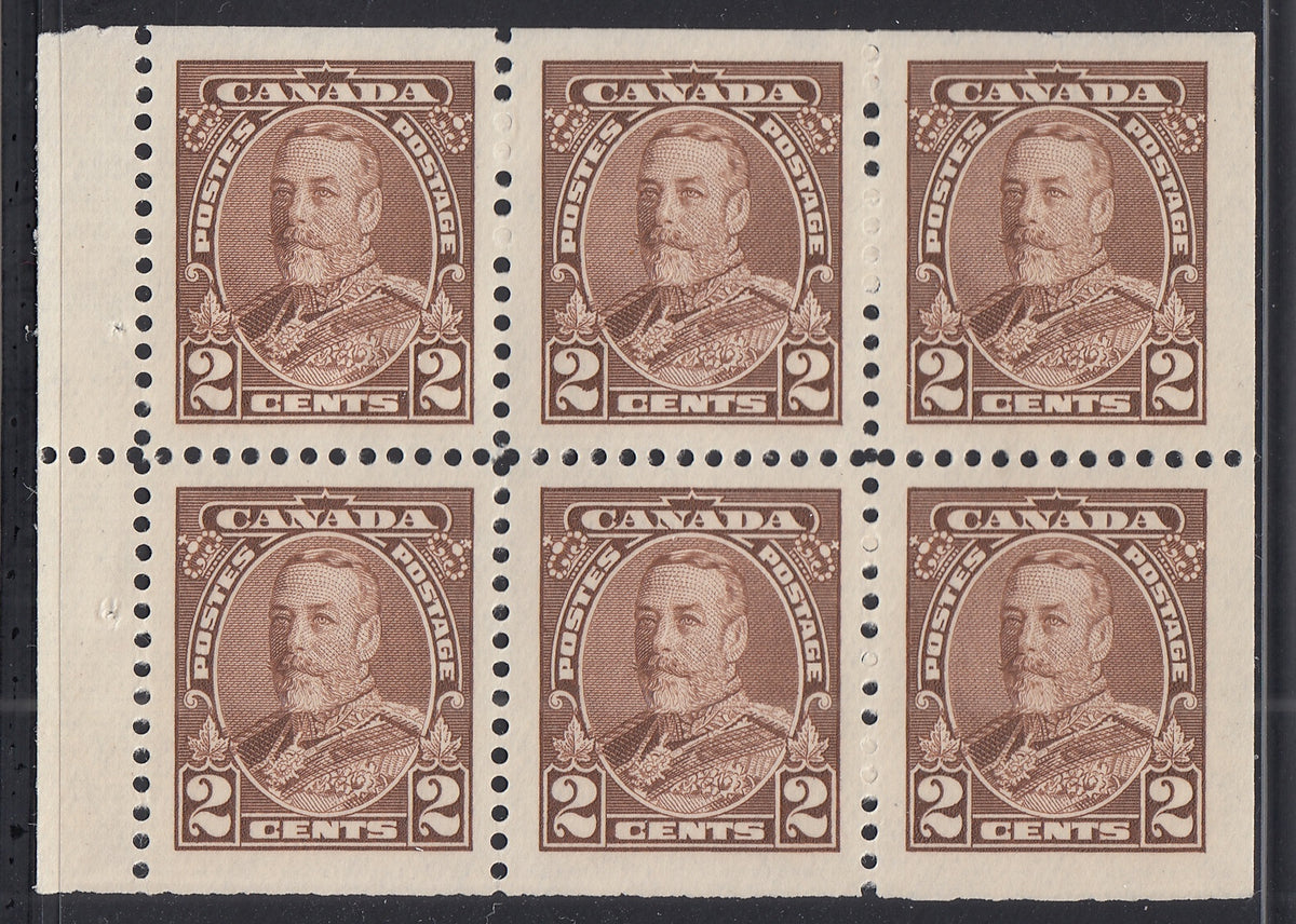 0218CA2102 - Canada #218b - Mint Booklet Pane