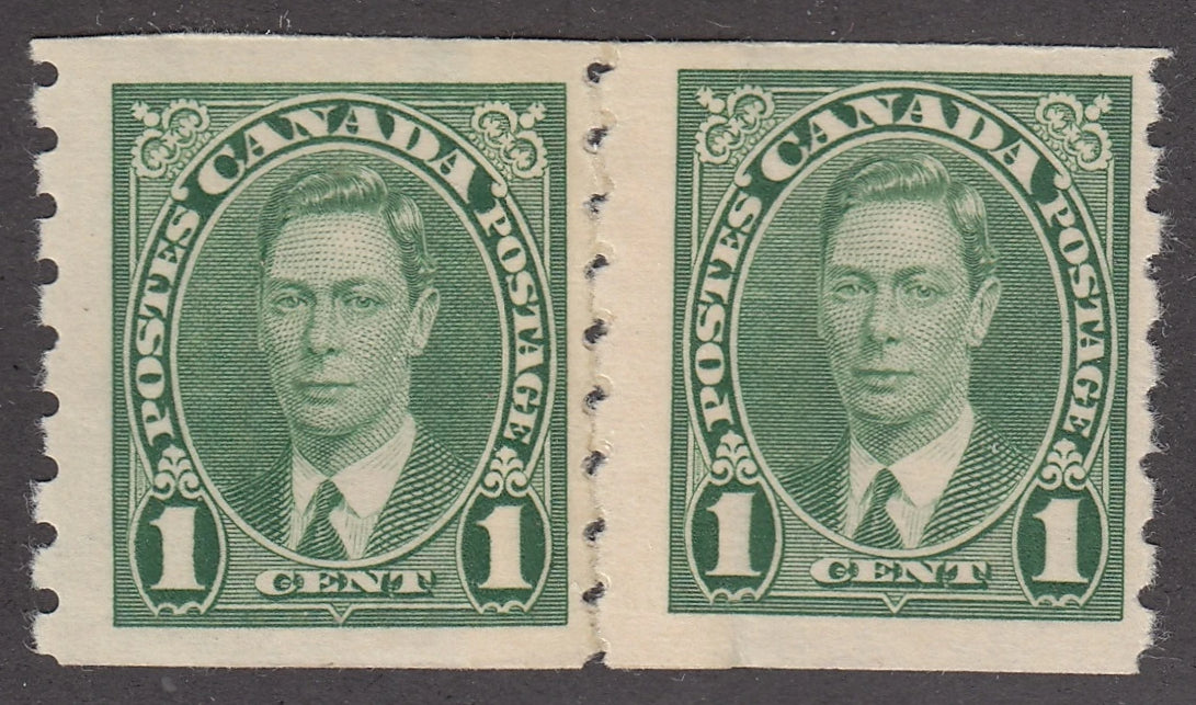 0238CA2102 - Canada #238 Mint Pair - Post Office Repair