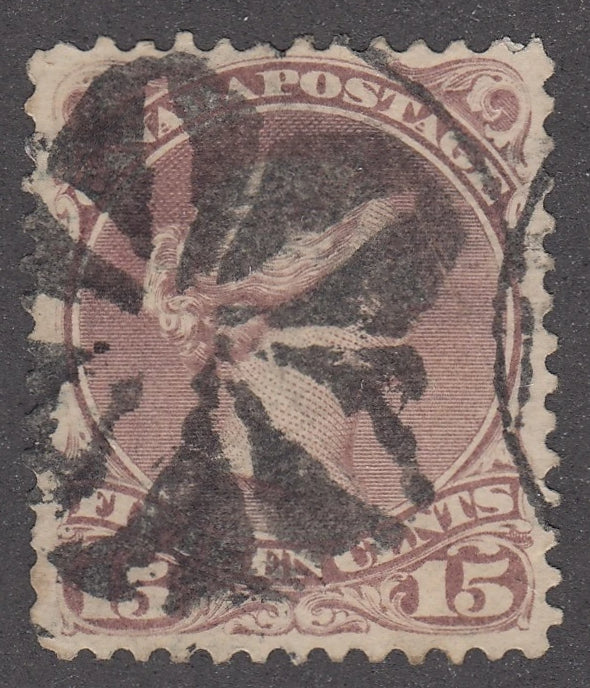 0029CA2105 - Canada #29  -  Fancy Cancel