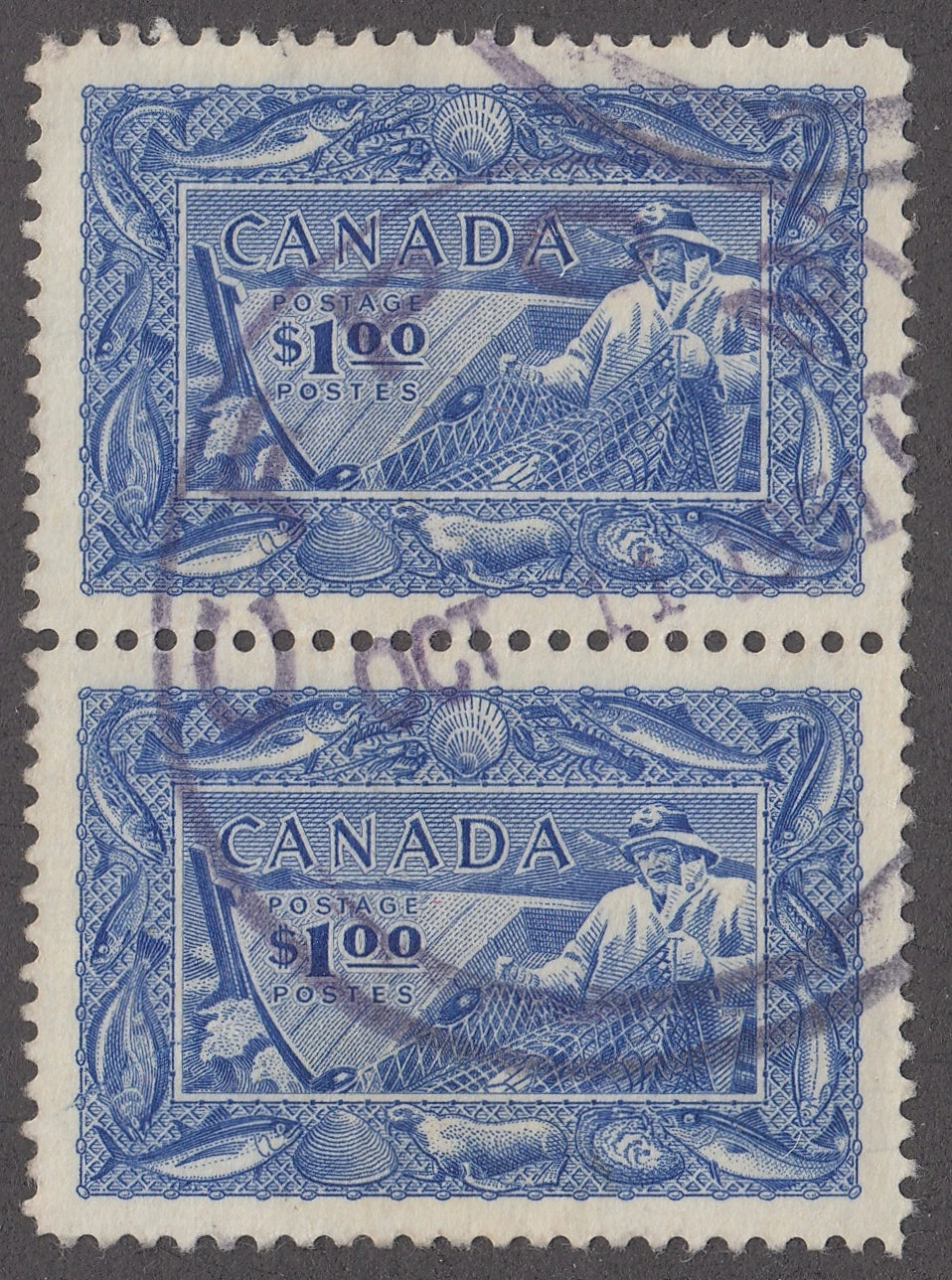 0302CA2106 - Canada #302 - Vert. Pair