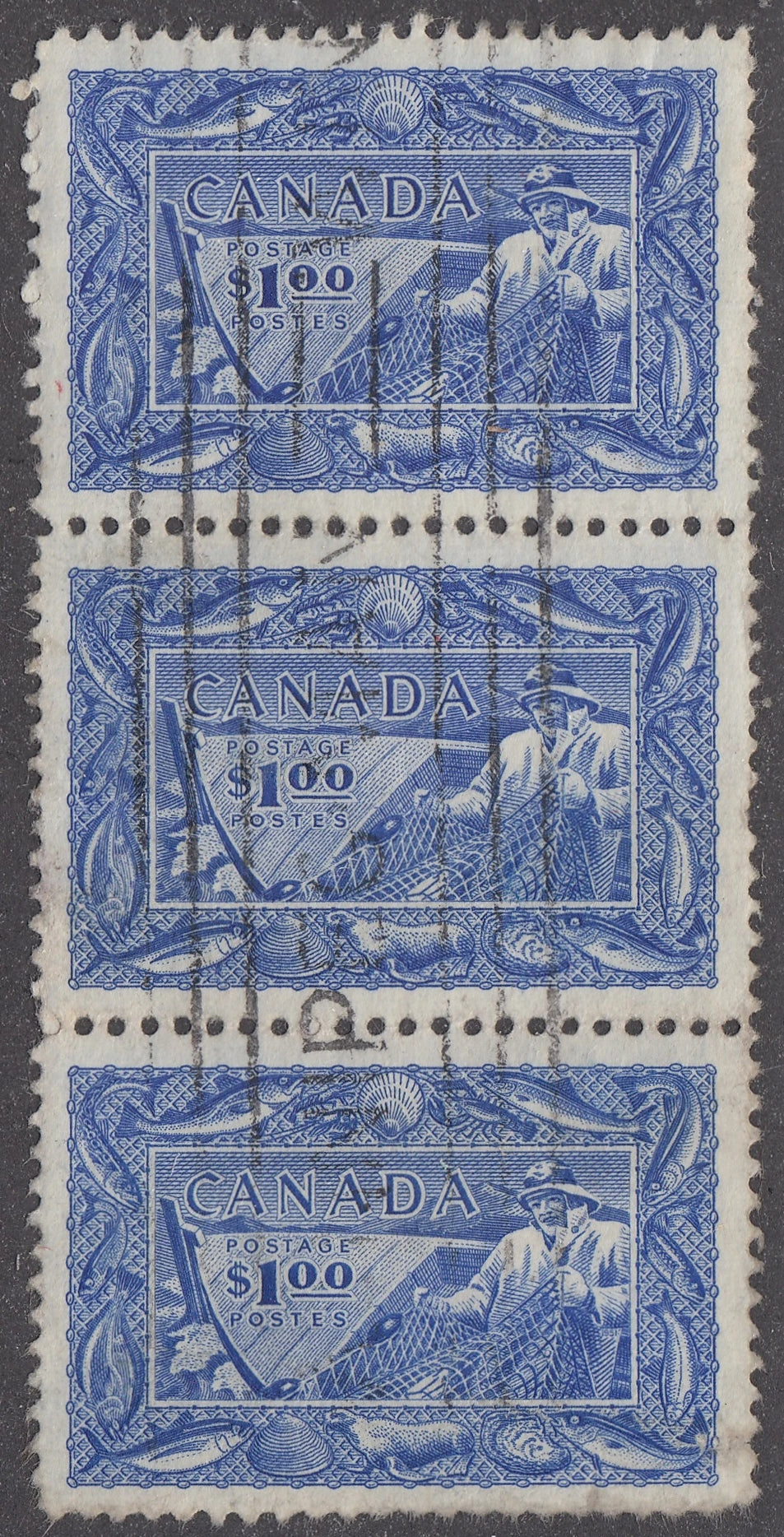 0302CA2106 - Canada #302 - Vert. Strip