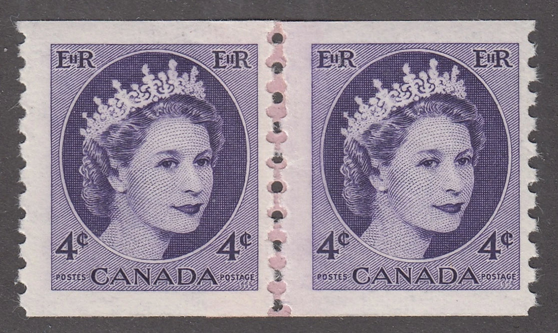 0347CA2102 - Canada #347 Mint Pair - Post Office Repair