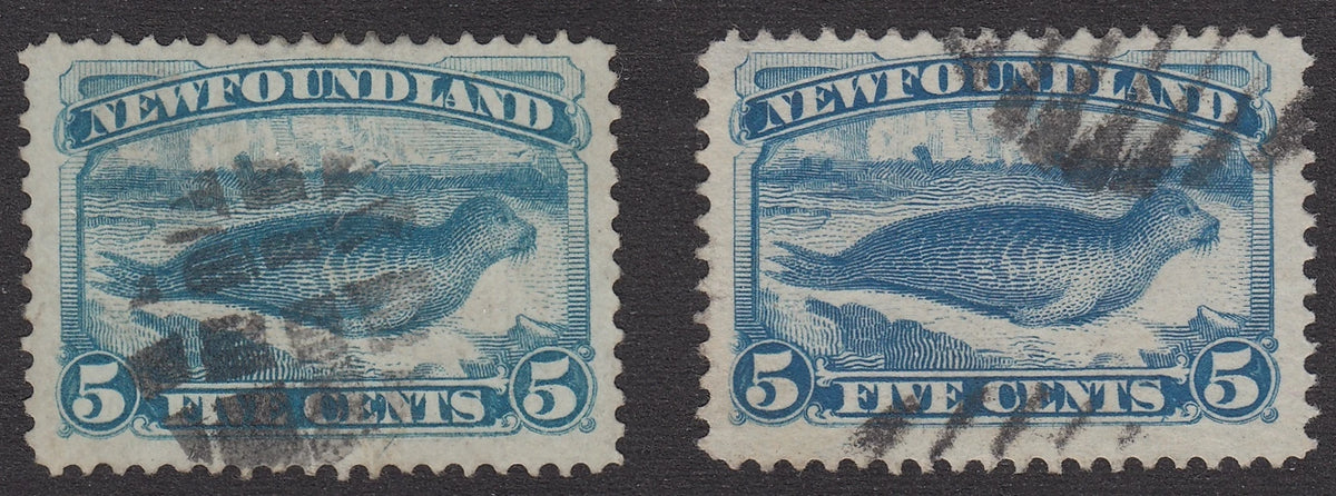 0053NF2106 - Newfoundland #53, 54 - Used