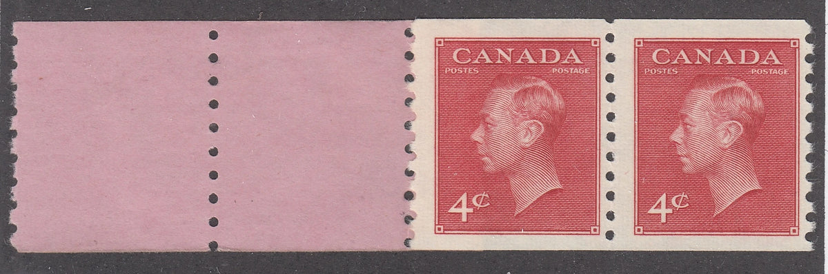 0300CA2105 - Canada #300 - Mint Coil Start Strip Pair