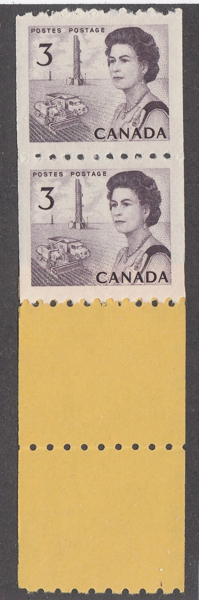 0466CA2105 - Canada #466 - Mint Coil Start Strip