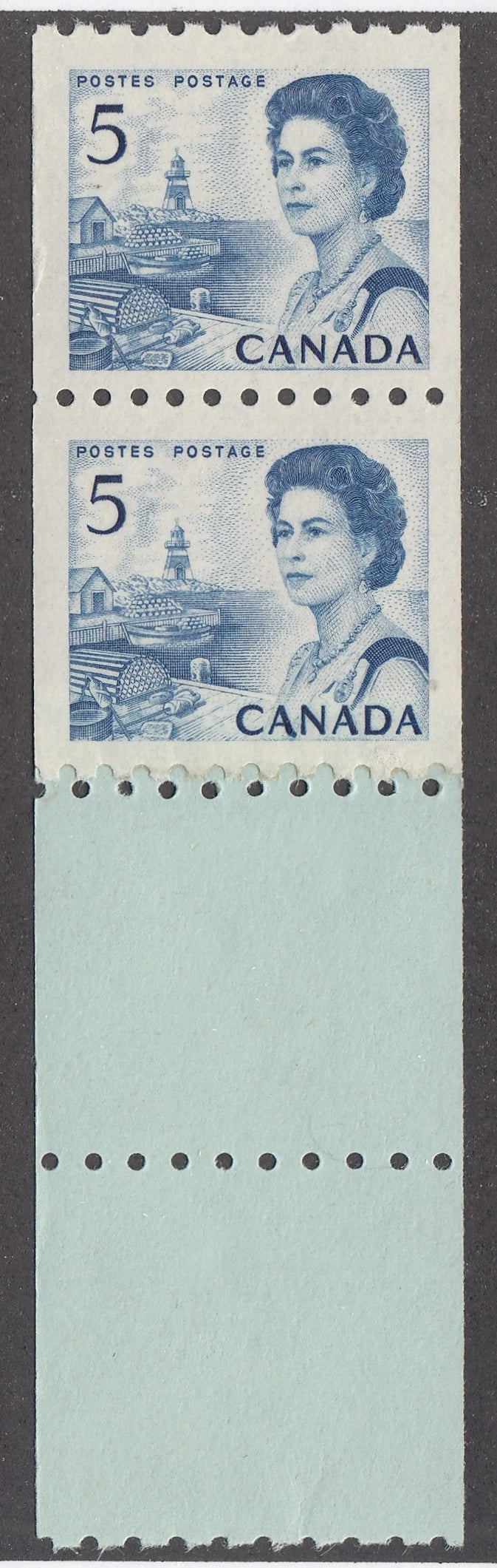 0468CA2105 - Canada #468 - Mint Coil Start Strip