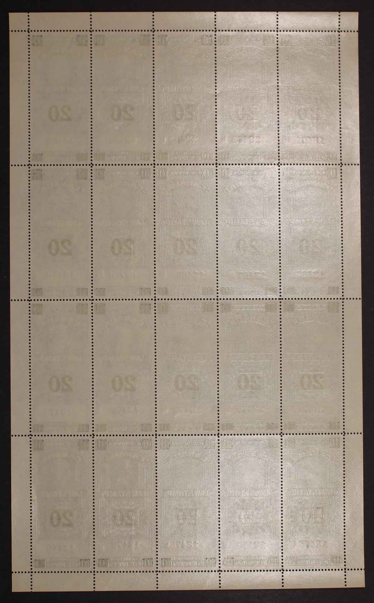 0022SC2204 - FSC22 - Mint, Full Sheet of 20