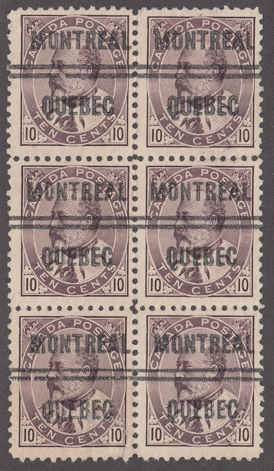 MONT004093 - MONTREAL 4-93 - Rare Block