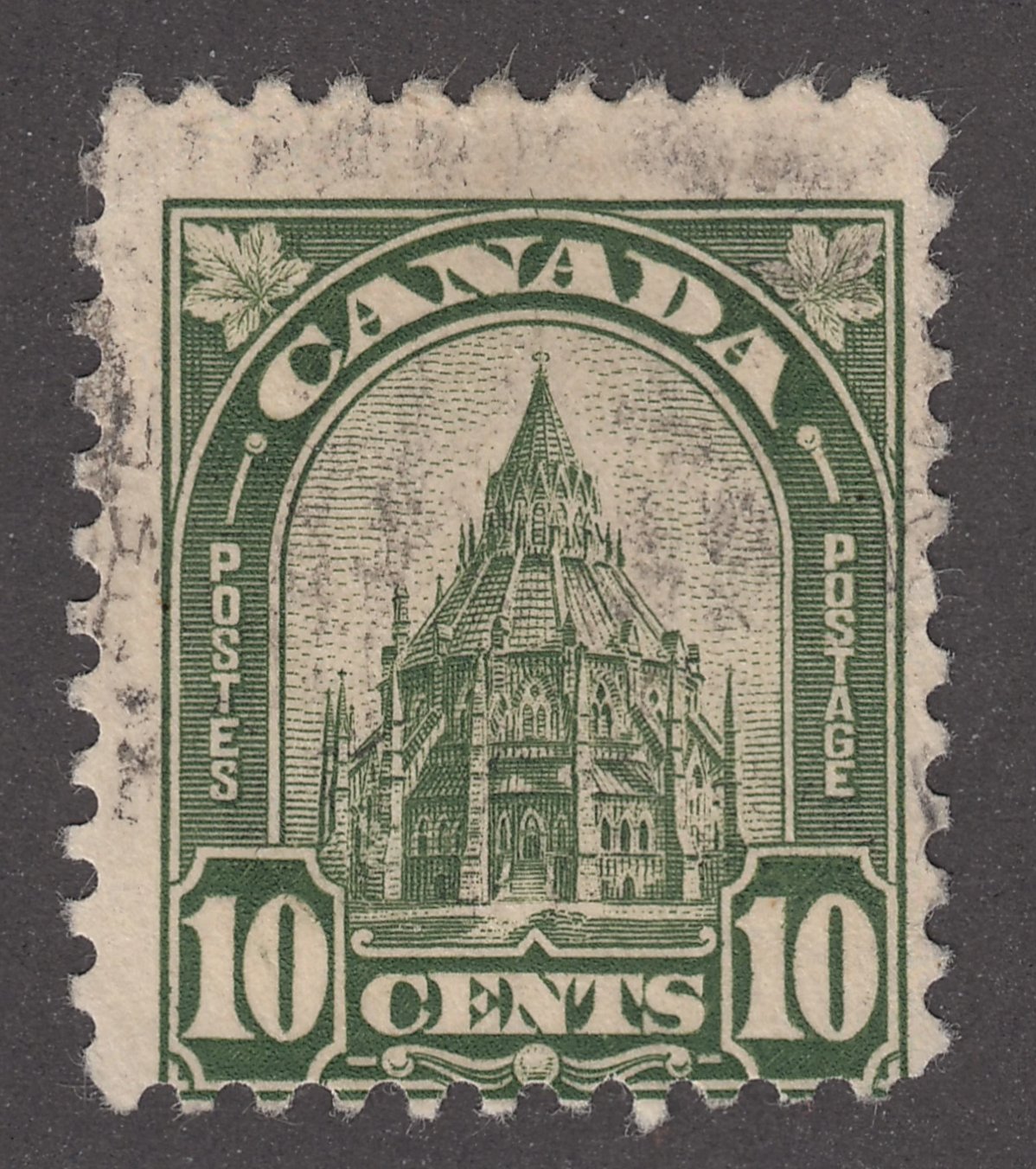 0173CA2111 - Canada #173i - Used, Missing Spire