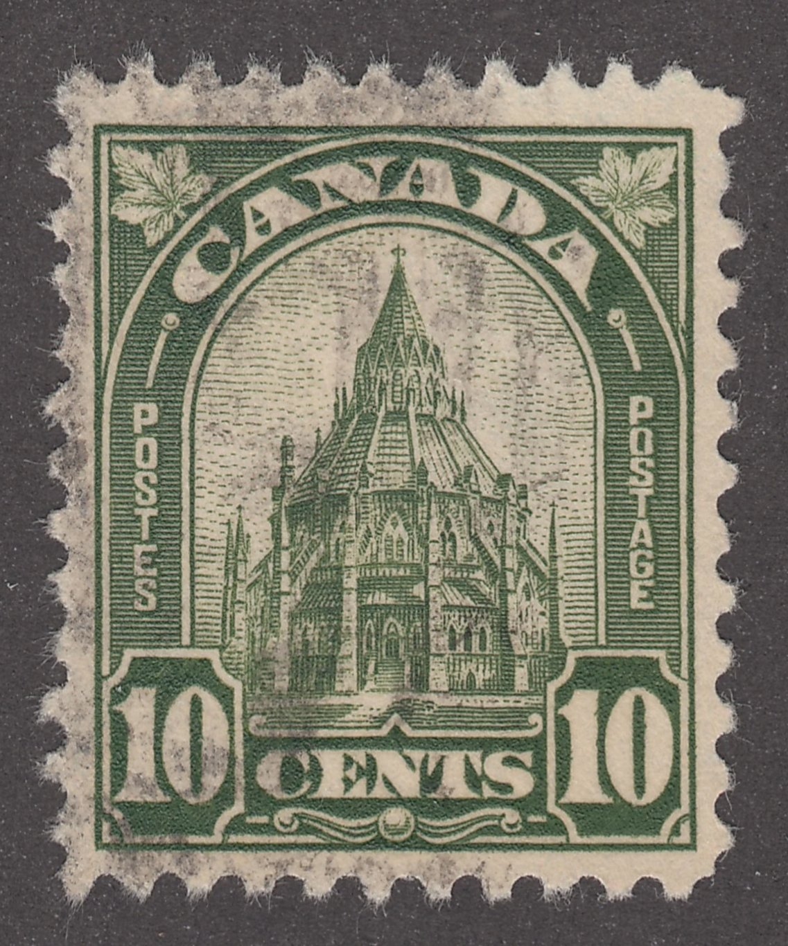 0173CA2111 - Canada #173i - Used, Missing Spire
