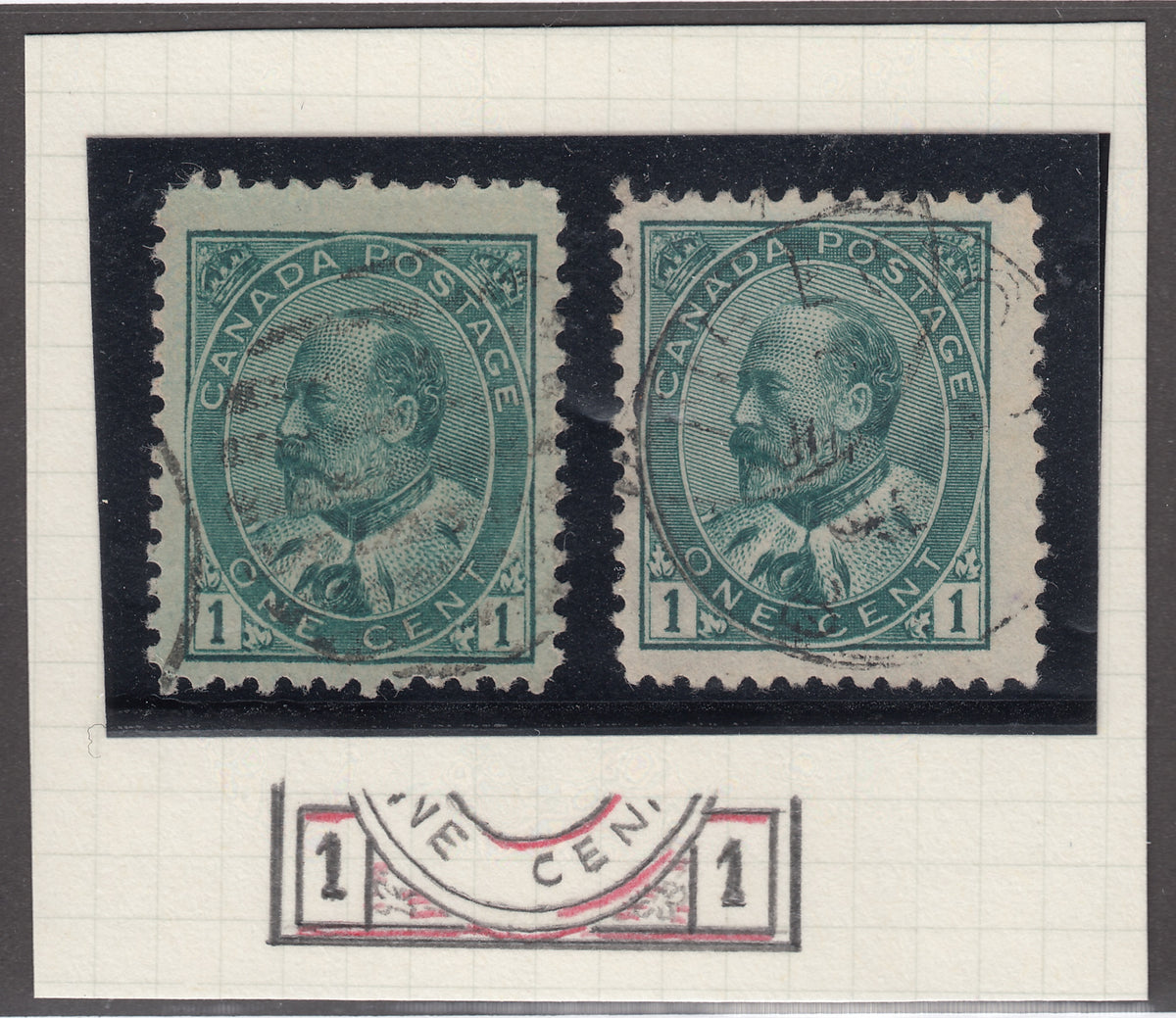 0089CA2111 - Canada #89 - Used, Re-Entry Set