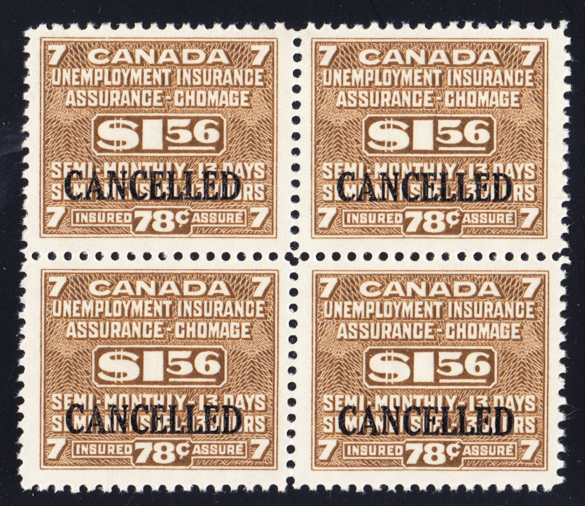 0026FU2204 - FU26 - Specimen, Block of 4