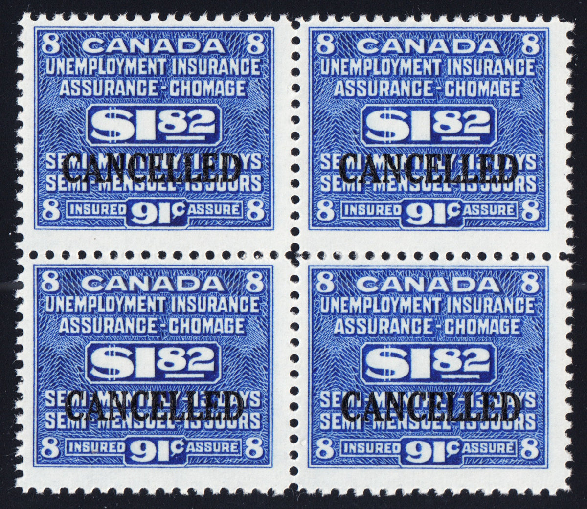 0027FU2204 - FU27 - Specimen, Block of 4