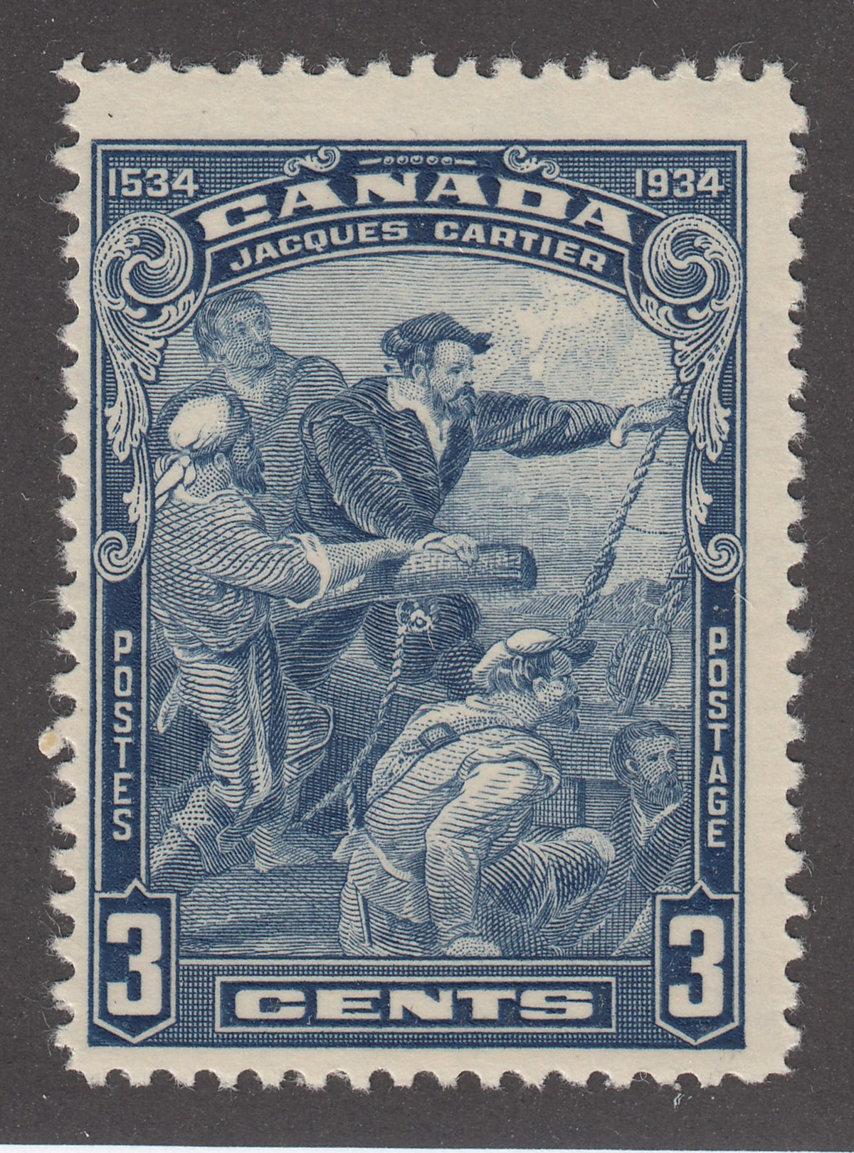 0208CA2111 - Canada #208i - Mint, &#39;Burr on Shoulder&#39;