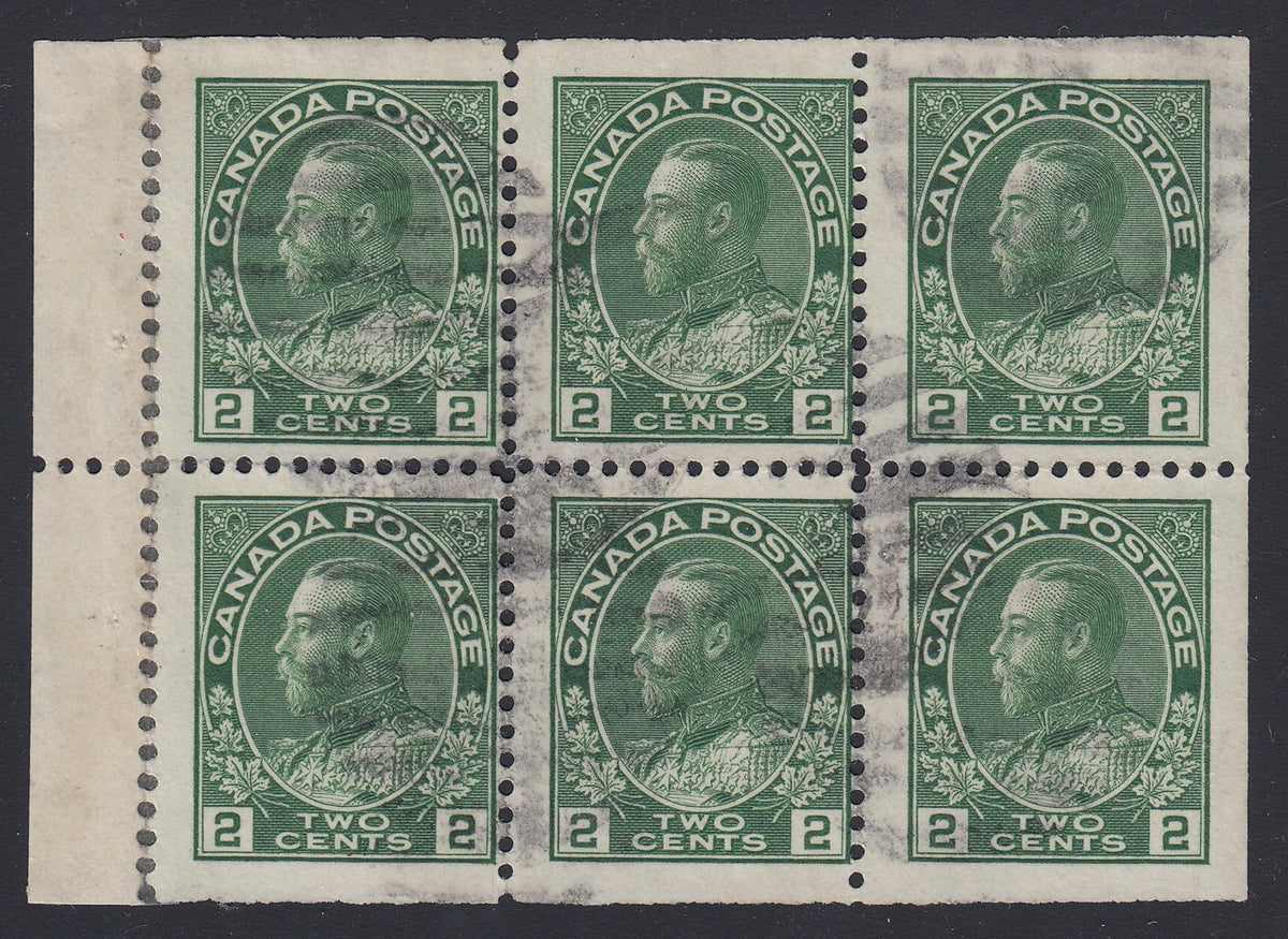 0107CA1711 - Canada #107c - Used Booklet Pane