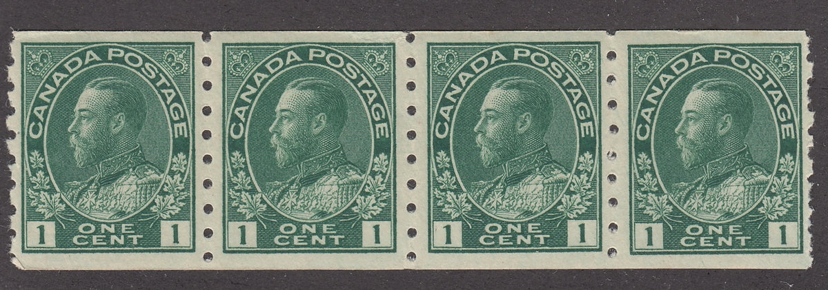 0125CA2104 - Canada #125  -  Strip with offset