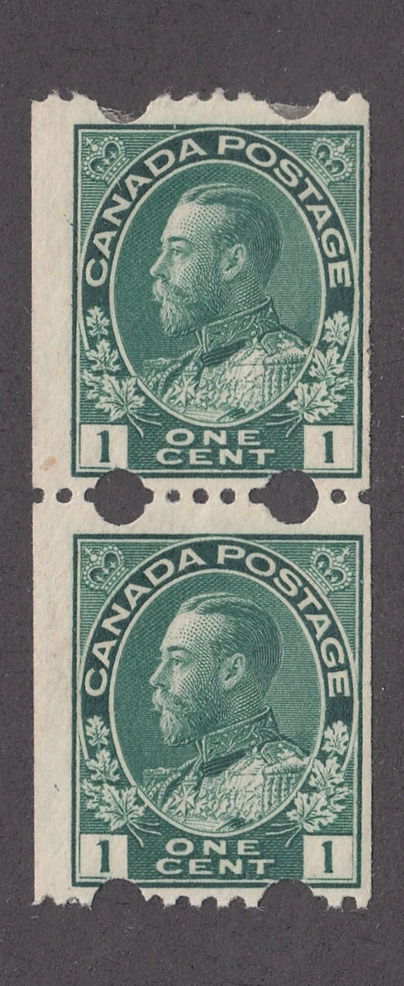 0131CA2104 - Canada #131iv  -  Vert. Pair