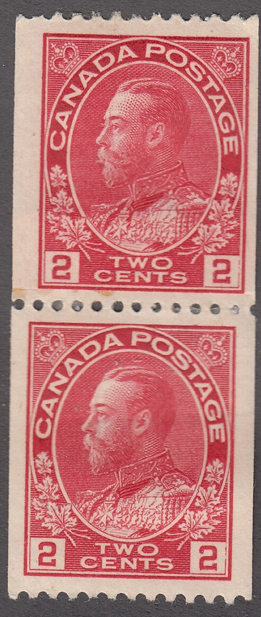 0132CA1803 - Canada #132i Mint Paste-up Pair