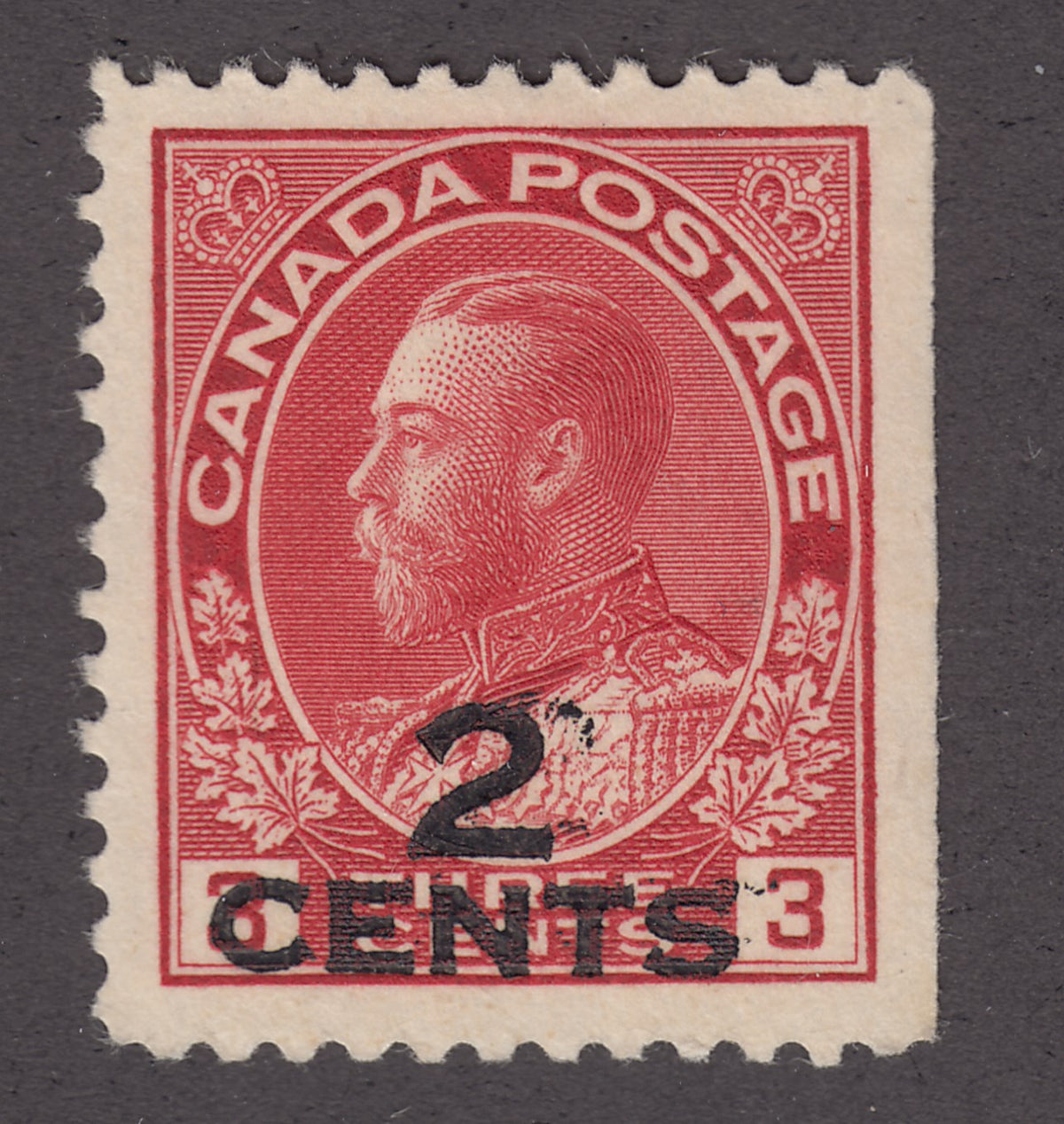 0139CA1802 - Canada #139b - Mint, Double O/P